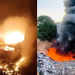 Vídeo: Incêndio em depósito de lixo na Zona Leste de Manaus entra no segundo dia