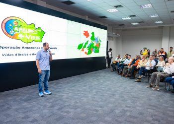 Governador Roberto Cidade apresenta cenário das queimadas no Amazonas a ministros