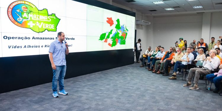 Governador Roberto Cidade apresenta cenário das queimadas no Amazonas a ministros