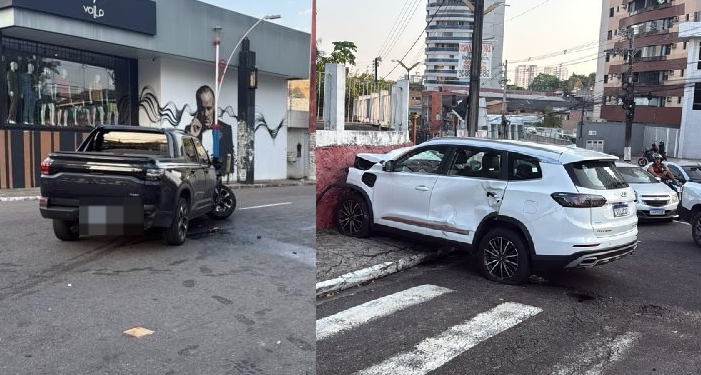 C0lisã0 entre dois carros deixa quatro ferid0s e uma pessoa com fr@tura exposta no Adrianópolis