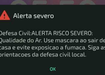 Defesa Civil emite alerta após piora drástica na qualidade do ar em Manaus