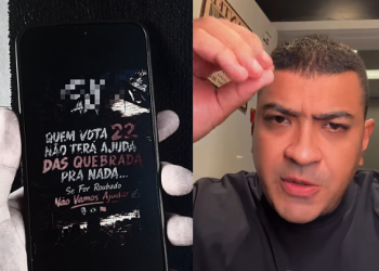 Vídeo: Capitão diz que C0mand0 Vermelho está cobrando dos moradores voto em Lula no AM