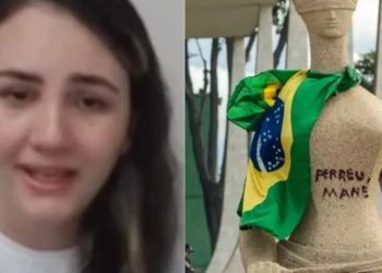 Moraes autoriza Débora do Batom a ir para casa cumprir pena no semiaberto