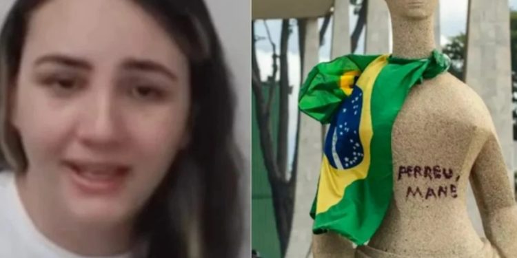 Moraes autoriza Débora do Batom a ir para casa cumprir pena no semiaberto