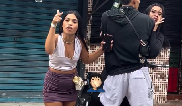 Vídeos: Blindadas x1ngam e vão pra cima de homem no Point do Chefinho, na ZL de Manaus