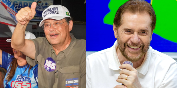 Senado no Amazonas é definido com Eduardo Braga e Plínio Valério