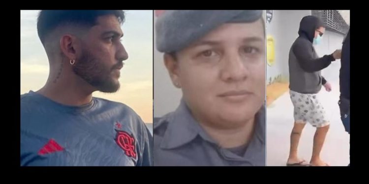 Vídeo: cabo Gizele se entrega para responder por m0rte de jovem em Manaus: ‘acabou com a família’