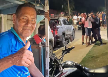 Vídeo: Suspeito de m@tar pescador com t1r0 reage e dá trabalho para a PM em Urucurituba
