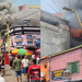 Vídeo: Incêndio de grandes proporções atinge loja no Centro de Manaus e causa correria