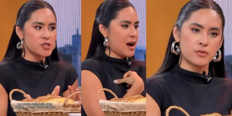 Vídeo: cobrada a se posicionar politicamente, Isabelle diz que ‘ter voz não é o mesmo que ter poder’