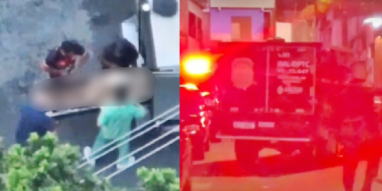 Mulher é pr3sa suspeita de m@tar marido com fac@d@ no peito durante briga no Mutirão