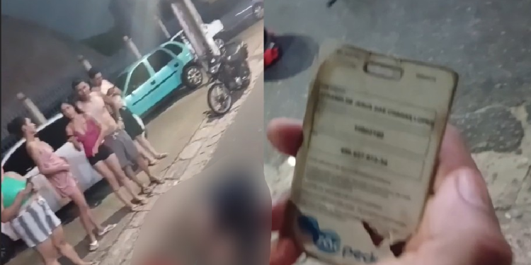 Vídeo: Motociclista fica f3rid0 grav3mente, desacordado e moradores buscam família no Alvorada