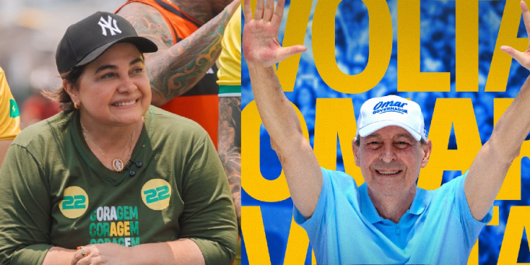 Omar Aziz e Professora Maria do Carmo disputam o governo do Amazonas no segundo turno