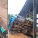 Vídeo urgente: caminhão despenca de ponte, cai de 20 metros e deixa ferid0s no Amazonas