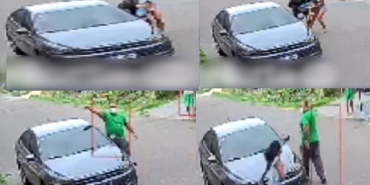 Vídeo mostra momento do sequestr0 cometido pelo pai contra filho de 1 ano em Manaus