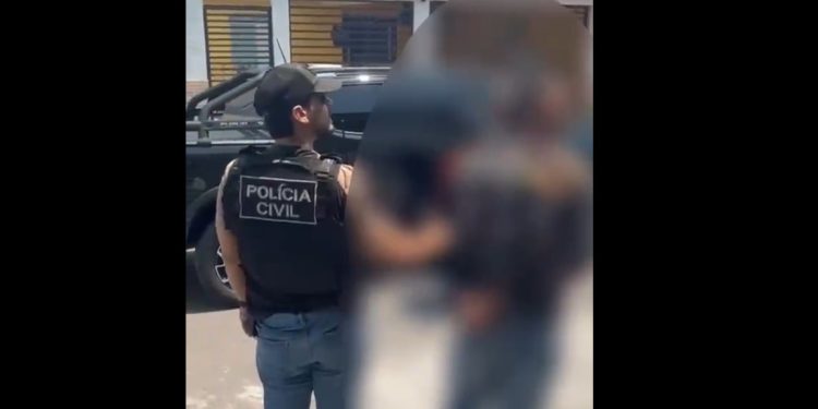 Vídeo: polícia prende vulgo “Peladinh0” por homicídi0 em Manaus