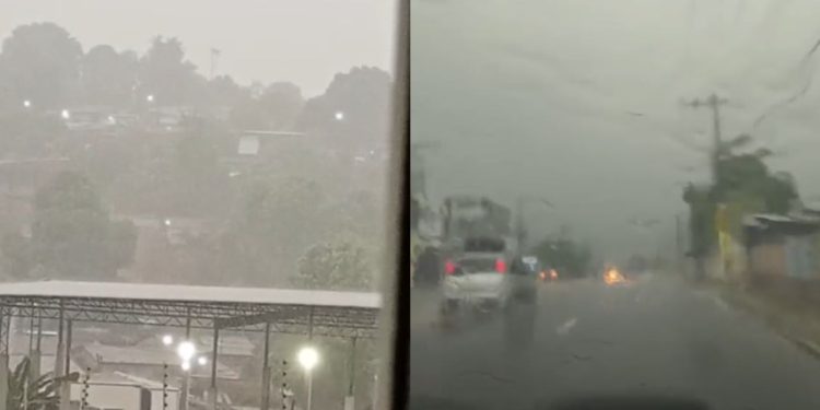 Depois de dias de sufoco, chuva chega à capital amazonense neste domingo