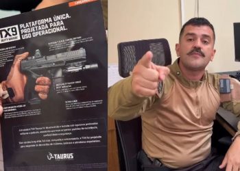Arsenal de 250 pistolas é anunciado por Sargento Loiola para equipar novos guardas municipais em Manaus