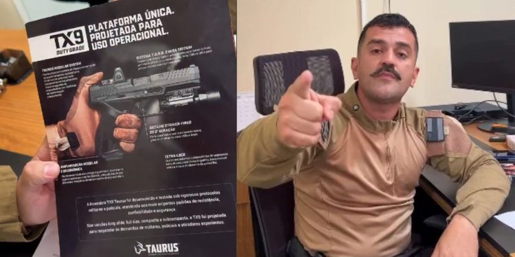 Arsenal de 250 pistolas é anunciado por Sargento Loiola para equipar novos guardas municipais em Manaus