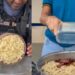Sargento da PMAM entra na brincadeira com alunos e prepara macarronada gigante em escola no Amazonas