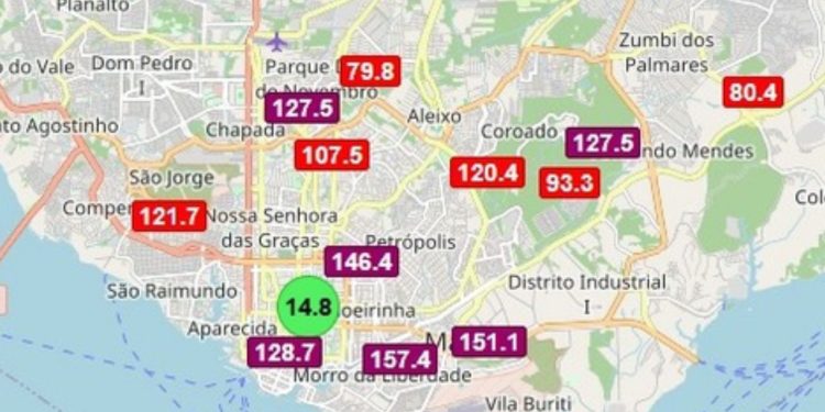 Poluição toma conta de Manaus e sistema de monitoramento registra índices alarmantes