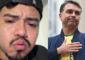 ‘Deixem minha família em paz’: humorista sofre ataques após criticar Flávio Bolsonaro