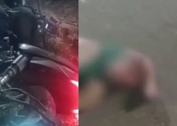 Vídeo: Homem perde controle da moto, atinge carro na contramão e m0rr3 em Iranduba