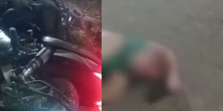 Vídeo: Homem perde controle da moto, atinge carro na contramão e m0rr3 em Iranduba