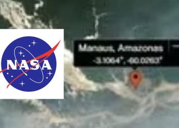 Nasa mostra o Amazonas tomado por fumaça em imagem impressionante vista do espaço